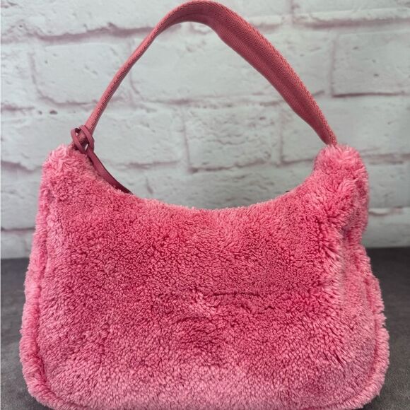 Prada 2000 Re-Edition Terry Cloth Mini Pink Women's Bag - Picture 3 of 13